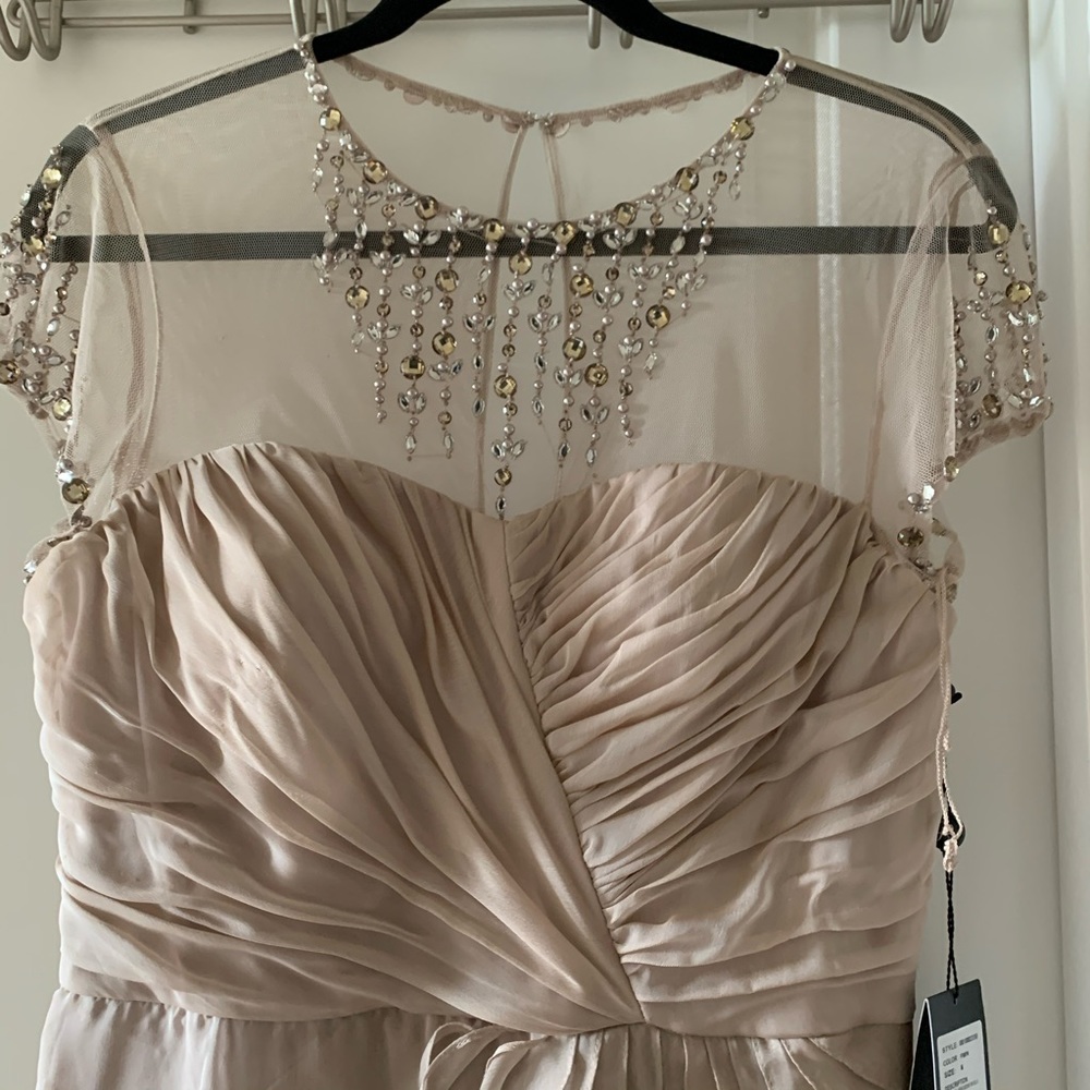Adrianna Papell top evening gown
